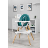 Стульчик для кормления Caretero TUVA DARK GREEN